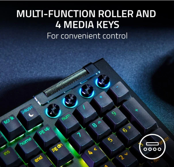 Razer BlackWidow V4 -Green Mechanical Switches - Image 5