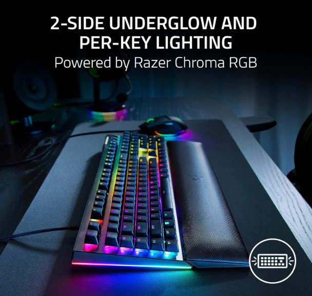 Razer BlackWidow V4 -Green Mechanical Switches - Image 6