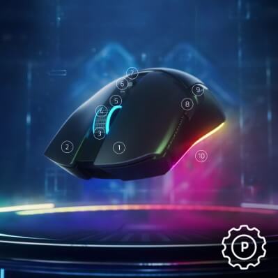 Razer Cobra Pro - Customizable Wireless Gaming Mouse with Razer Chroma™ RGB - Image 6