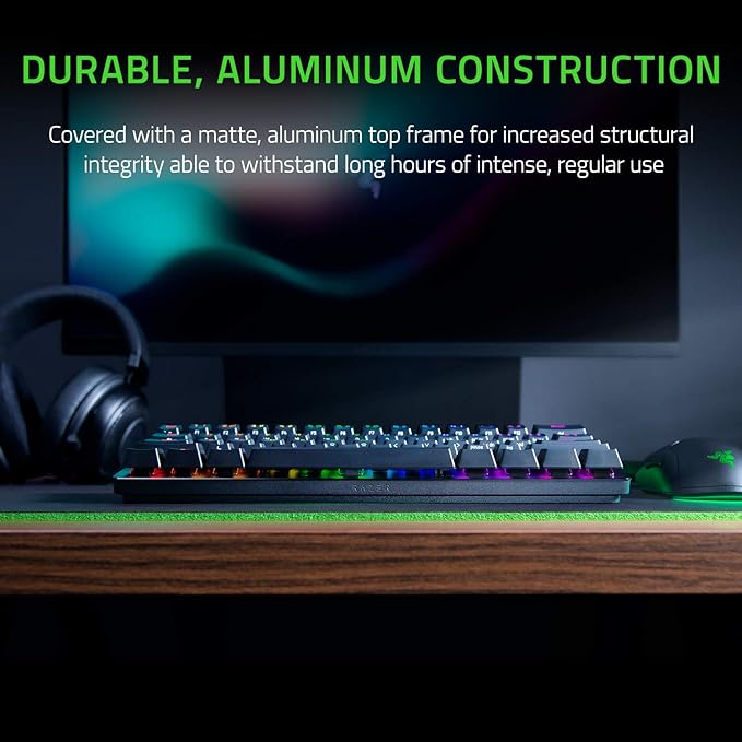Razer Huntsman Mini - 60% Optical Gaming Keyboard (Clicky Purple Switch) - FRML Packaging - Image 3