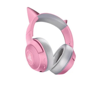 Razer Kraken BT Kitty Edition — Wireless Bluetooth Headset with Razer Chroma RGB (Quartz) - Image 2