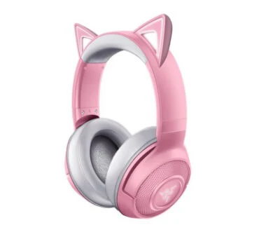 Razer Kraken BT Kitty Edition — Wireless Bluetooth Headset with Razer Chroma RGB (Quartz) - Image 4