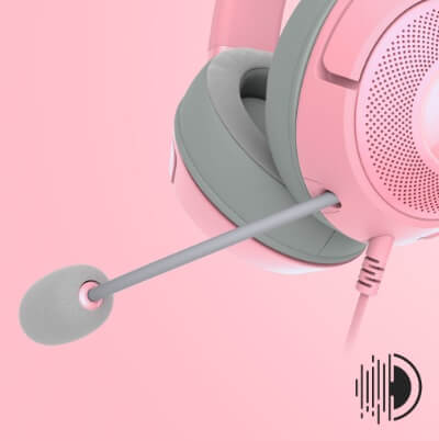 Razer Kraken Kitty V2 Wired USB Headset with RGB Kitty Ears - Image 7