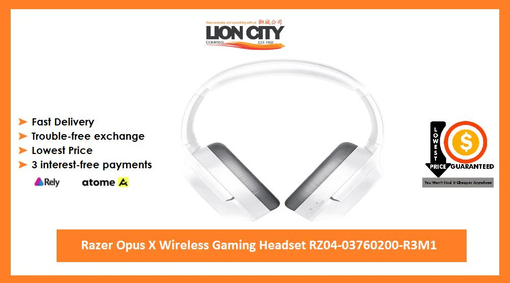 Razer Opus X Wireless Gaming Headset RZ04-03760200-R3M1
