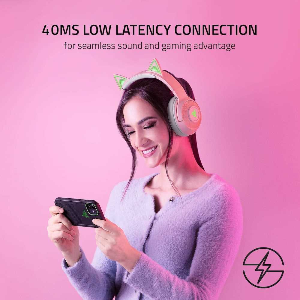 Razer Kraken Kitty RZ04-03520100-R3M1 headphones/headset Head-band Bluetooth Pink - Image 3
