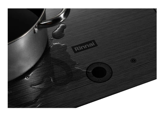 Rinnai RB-7032H CFG 2 zone induction hob (70cm) Schott Ceran Fine Print Glass (Grey) - Image 5