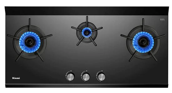 Rinnai RB-3CGN 3 Inner Burner Built-In Hob Schott Ceran Glass (Black) - Image 3