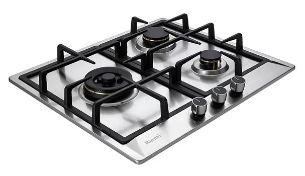 Rinnai RB-63SSV-DL 3 Burner Built-In Hob Stainless Steel - Image 5