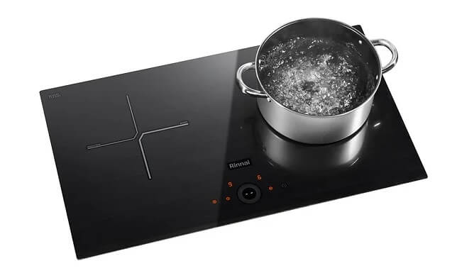 Rinnai RB-7032H CFB 2 zone induction hob (70cm) Schott Ceran Fine Print Glass (Black) - Image 4