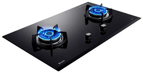 Rinnai RB-92G 2 burners Built-in Gas Hob Schott Glass (black) RB92G - Image 4