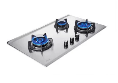 Rinnai RB-93US 3 Burner Built-In Hob Stainless Steel Top Plate - Image 3