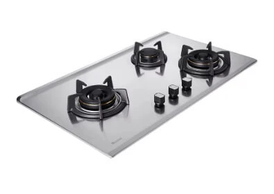 Rinnai RB-93US 3 Burner Built-In Hob Stainless Steel Top Plate - Image 4