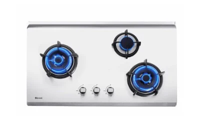 Rinnai RB-93US 3 Burner Built-In Hob Stainless Steel Top Plate - Image 5