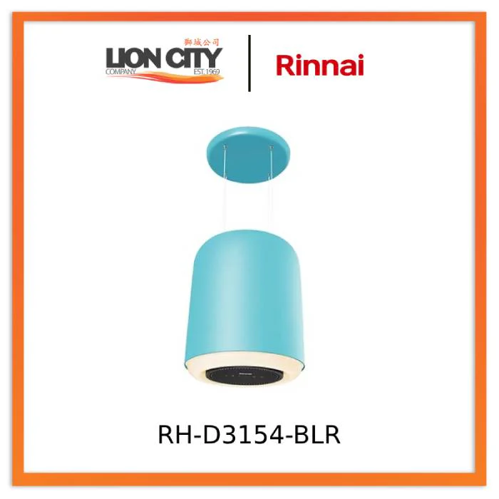 Rinnai RH-D3154-BKR/BLR/ORR Pendant Hood Series Without Remote - Multiple Colors - Image 4
