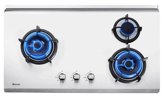 RinnaI-RH-S309-GBR-T-Cooker Hood + RB-93TS Stainless Steel Hob - Image 3