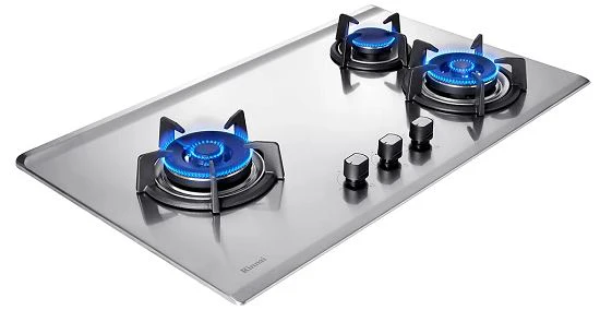 RinnaI-RH-S309-GBR-T-Cooker Hood + RB-93TS Stainless Steel Hob - Image 4