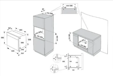 Rinnai RO-E6513M-ES 60CM/77LT Built-In Oven 13 Function - Image 3