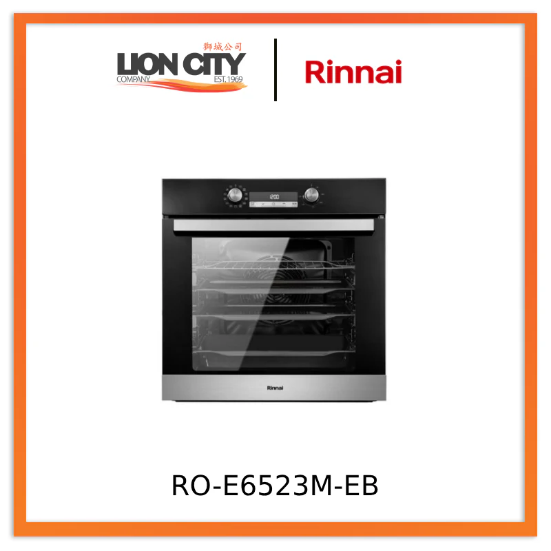 Rinnai RO-E6523M-EB 77L Built-in Oven