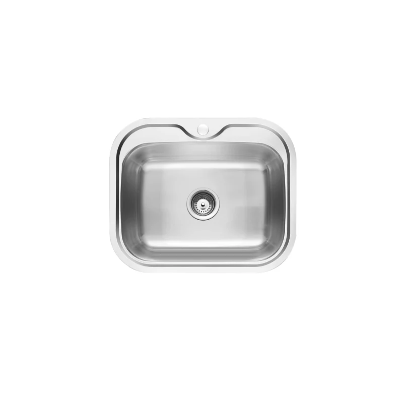 Rubine 1 Bowl Inset Stainless Steel Kitchen Sink PRX 610 - Image 2