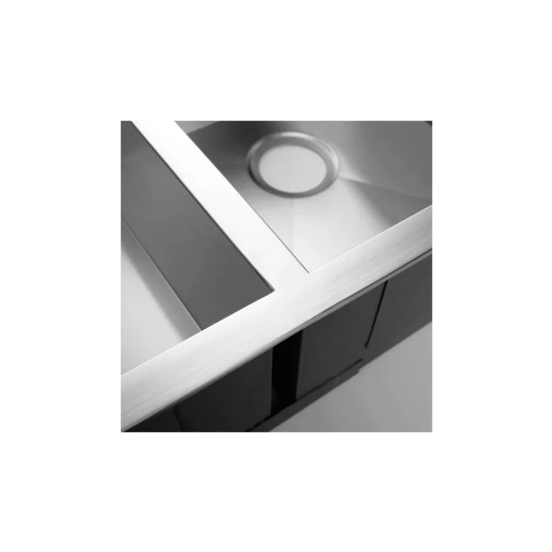 Rubine 1 Bowl Inset Stainless Steel Kitchen Sink STX 810-60 - Image 2