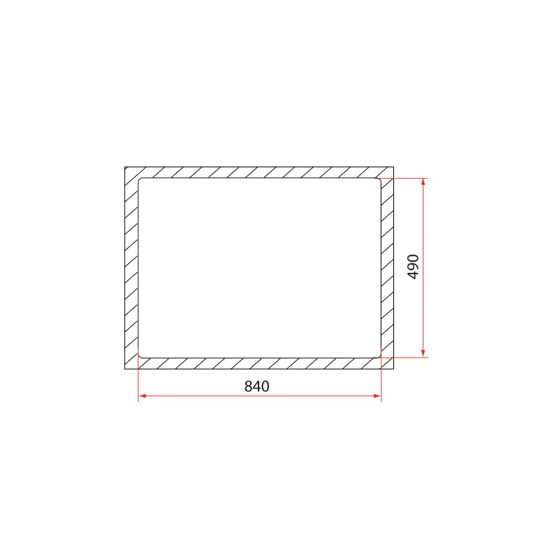 Rubine 1¾ Bowls Inset Granite Kitchen Sink MEQ 860-86 PB - Image 2