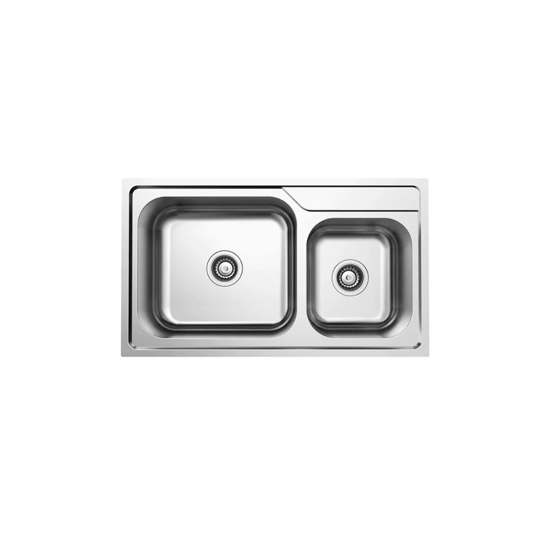 Rubine 1¾ Bowls Inset Stainless Steel Kitchen Sink JUX 860L - Image 2