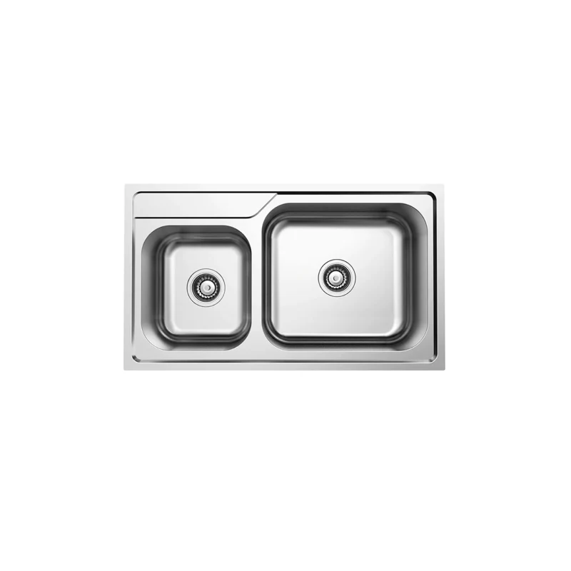 Rubine 1¾ Bowls Inset Stainless Steel Kitchen Sink JUX 860R - Image 2