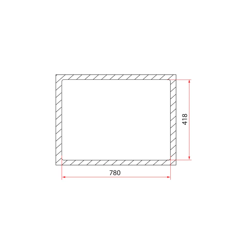 Rubine 2 Bowls Undermount Granite Kitchen Sink MEQ 820-82U PB - Image 3