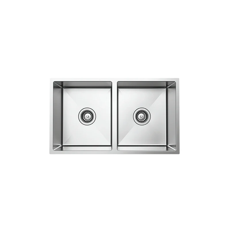 Rubine 2 Bowls Undermount Stainless Steel Kitchen Sink KIX 820-75U - Image 2