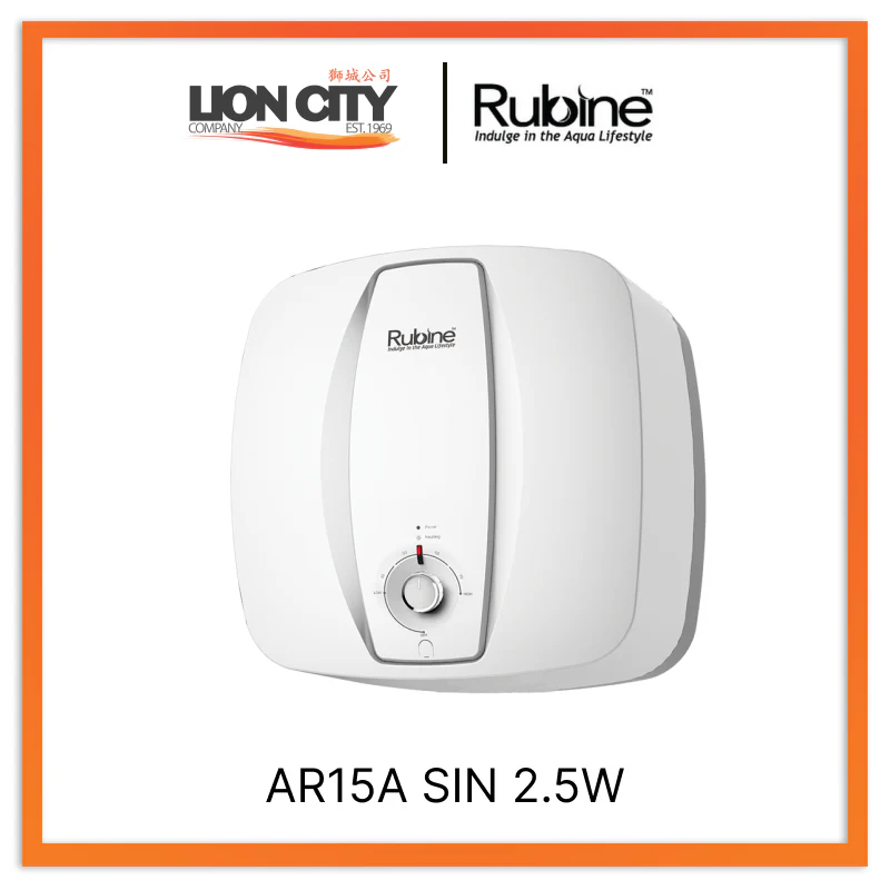 Rubine AR15A SIN 2.5W Electric Storage Water Heater
