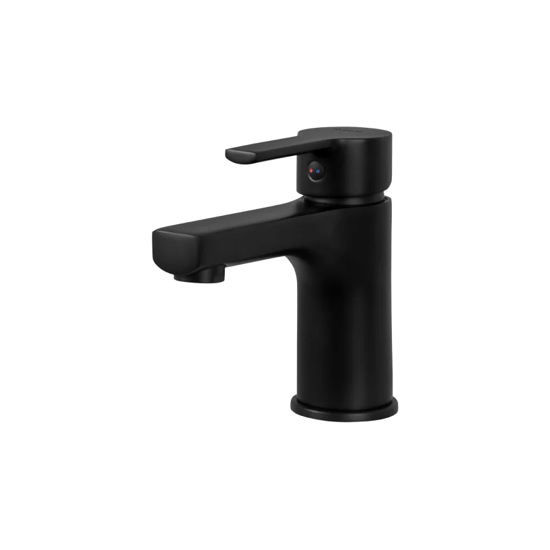 Rubine Unico 5621 BK Basin Mixer Matt Black - Image 2