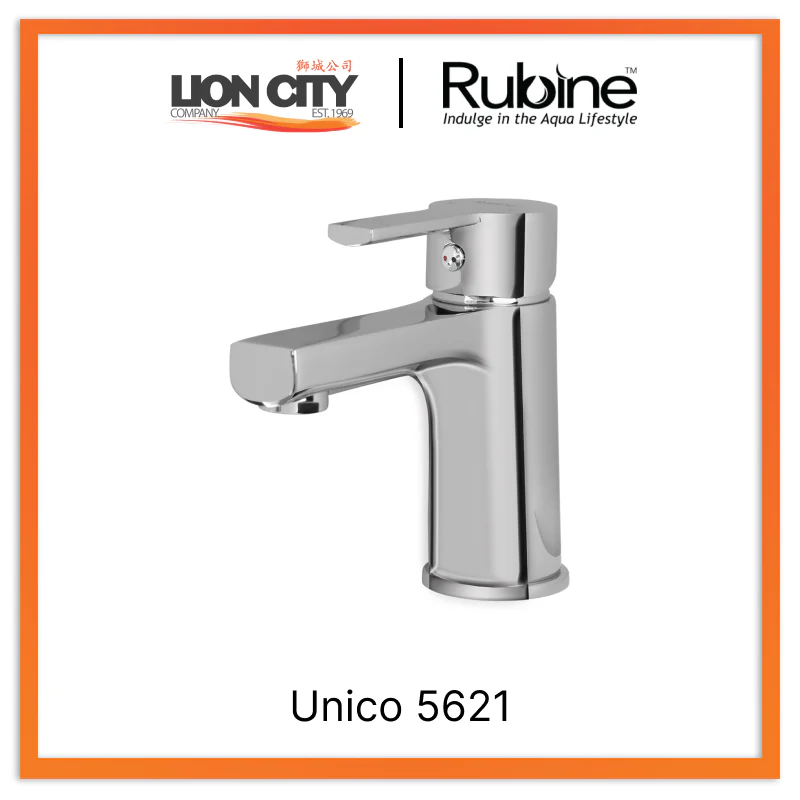 Rubine Unico 5621 Basin Mixer