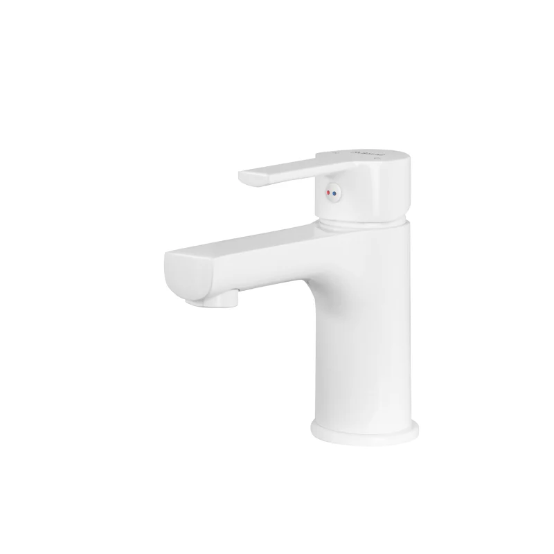 Rubine Unico 5621 WH Basin Mixer White - Image 2