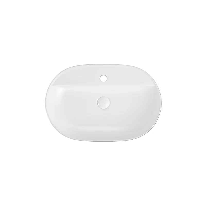 Rubine EVEA 60M Countertop Rectangular Ceramic Basin - Image 2