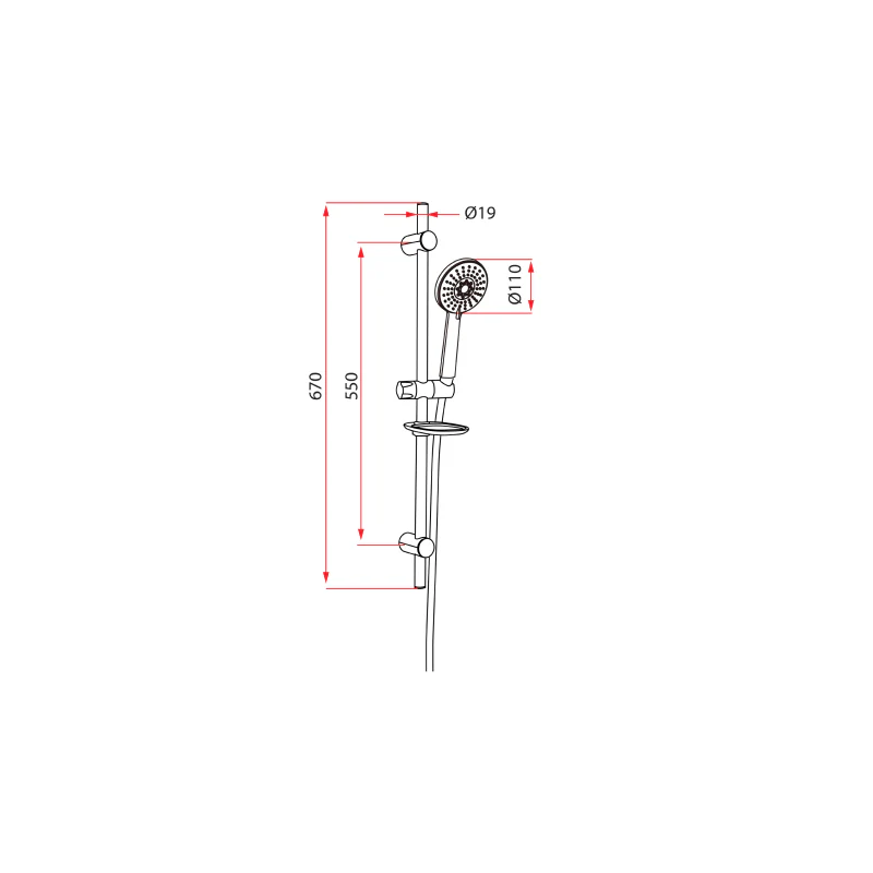 Rubine RWH 933 GOGO 933 Electric Instant Water Heater (Black or White) - Image 3