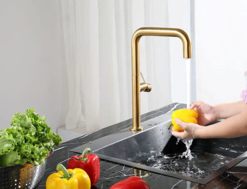 Rubine Inox Sink Mixer Cold Tap Inox 7744 GD - Image 4
