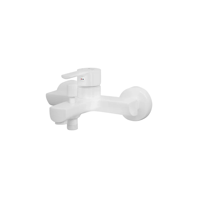 Rubine Unico 5661 WH Bath Mixer White - Image 2