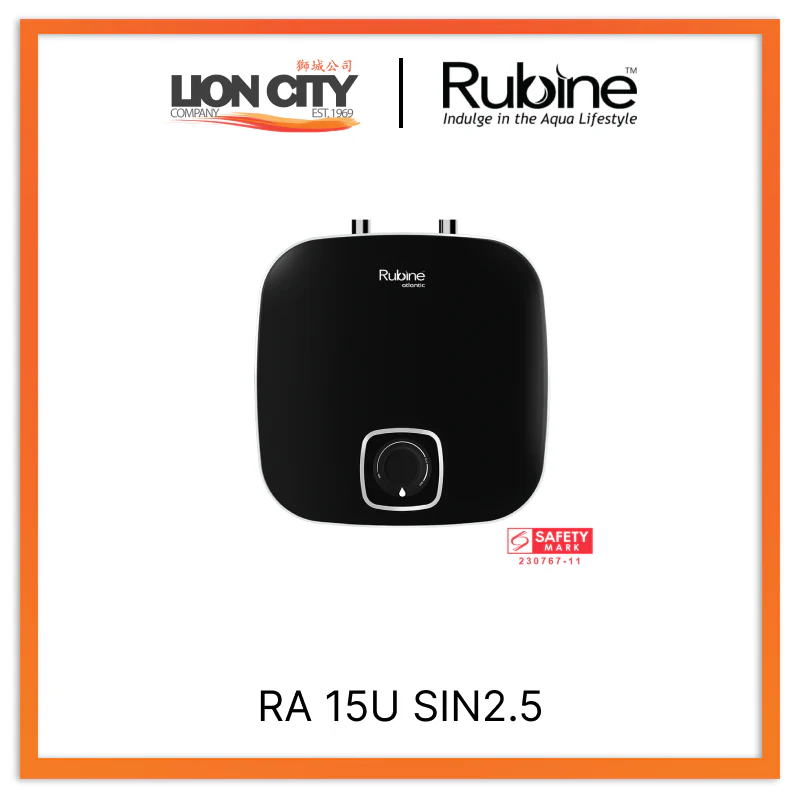 Rubine RA 15U SIN2.5 Paris 15L Under-Sink Storage Water Heater