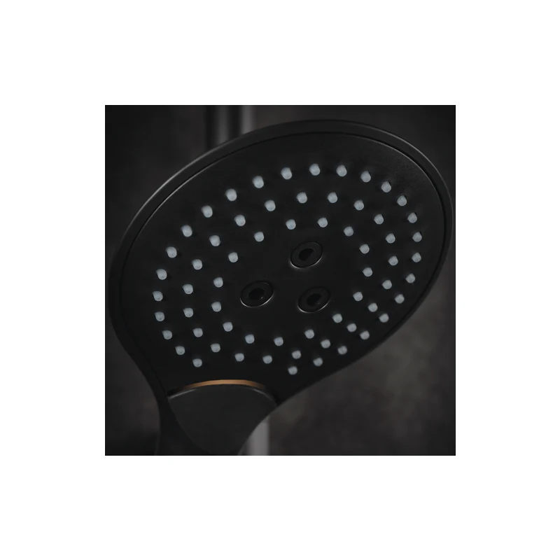 Rubine RSC-THERMO-R31-BK 4F Rainshower Column With Mixer Matte Black - Image 4