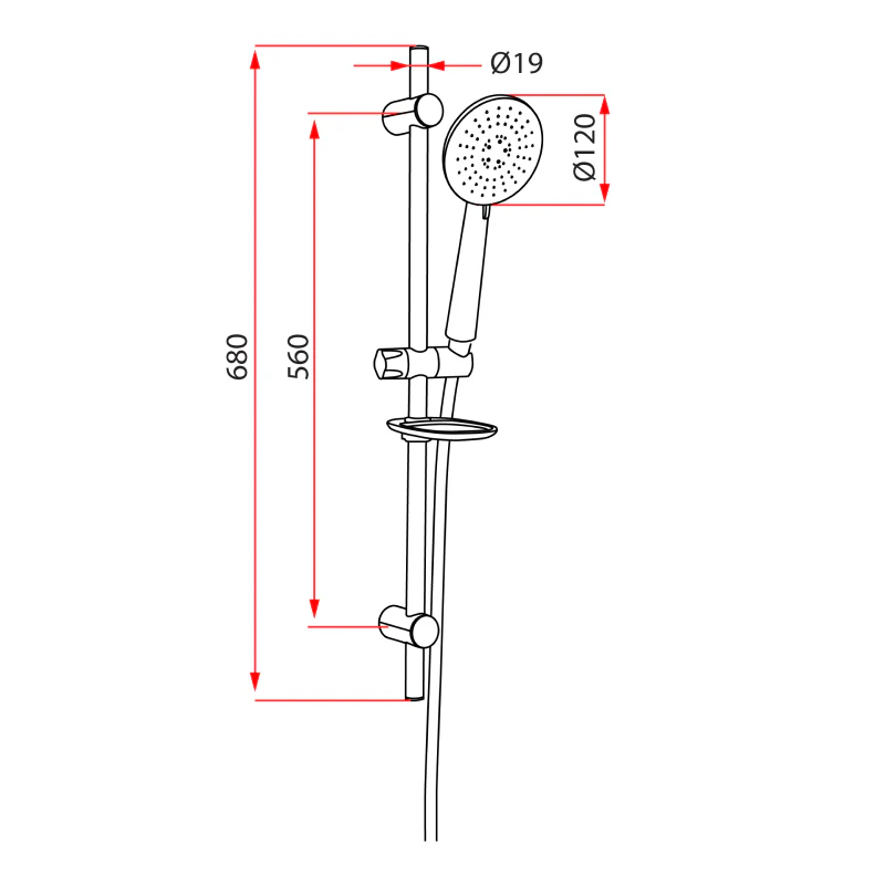 Rubine RWH-1388B Electric Instant Water Heater - Image 3