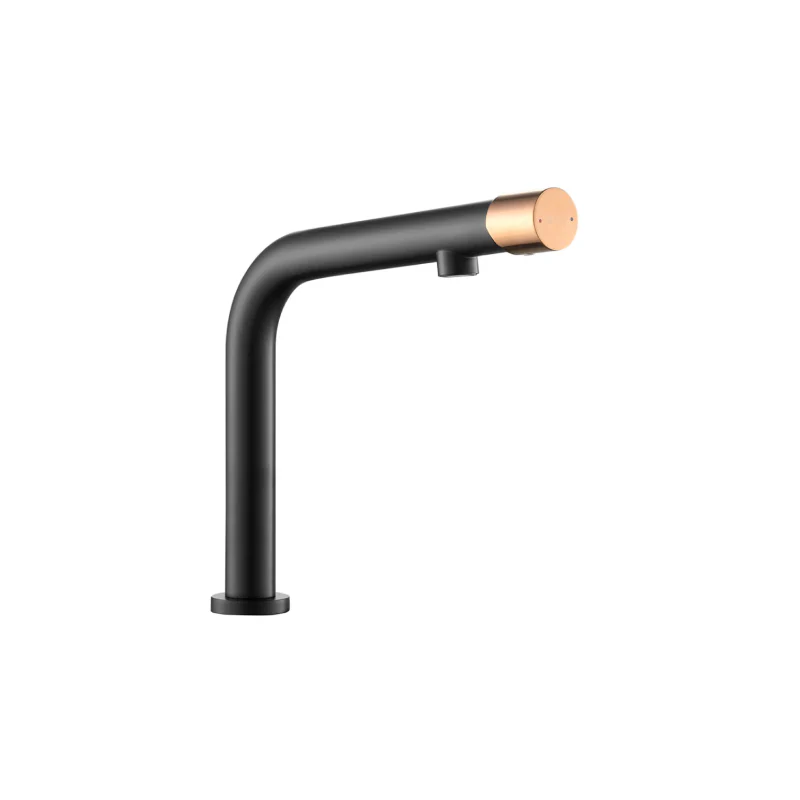 Rubine Sink Mixer BO 3141.BK.G Matte Black / Rose Gold - Image 2