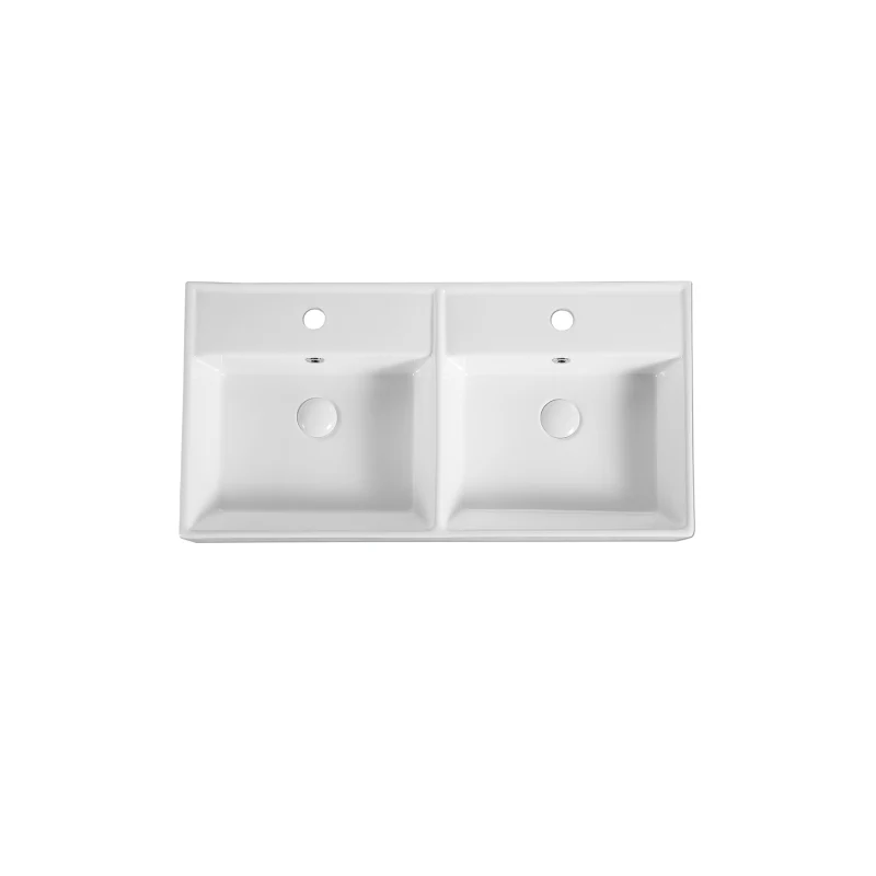 Rubine VENTO D82M Wall-Hung / Countertop Ceramic Basin - Image 2