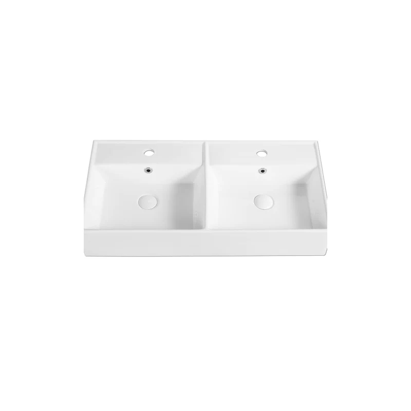 Rubine VENTO D82M Wall-Hung / Countertop Ceramic Basin - Image 3