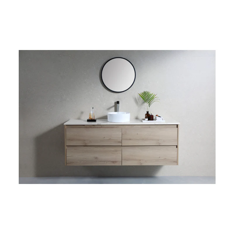 Rubine SPIN 30 Countertop Round Ceramic Basin - Image 4