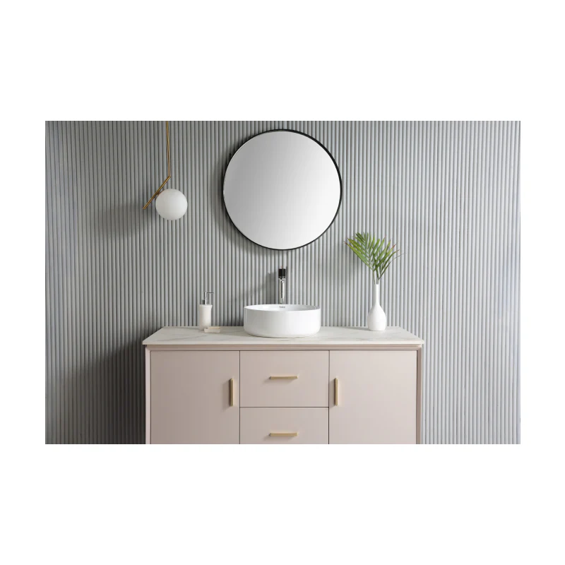 Rubine SPIN 36 Countertop Round Ceramic Basin - Image 4