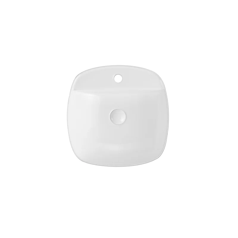 Rubine SQ 42M Countertop Round Ceramic Basin - Image 2