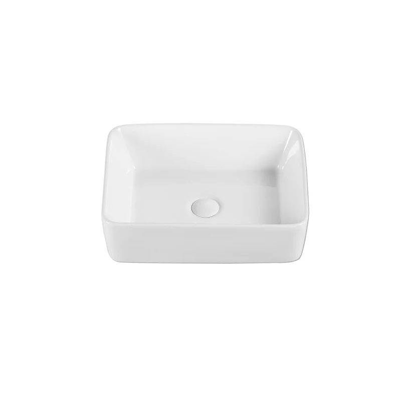 Rubine QTRO 48 Countertop Rectangular Ceramic Basin - Image 3