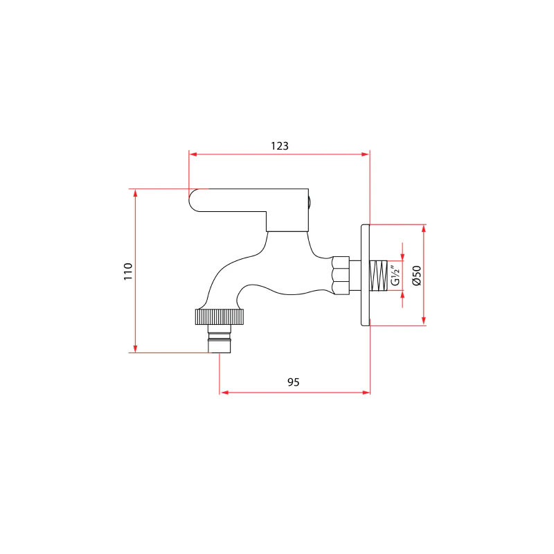 Rubine ALTA U91375 Union Tap - Image 3