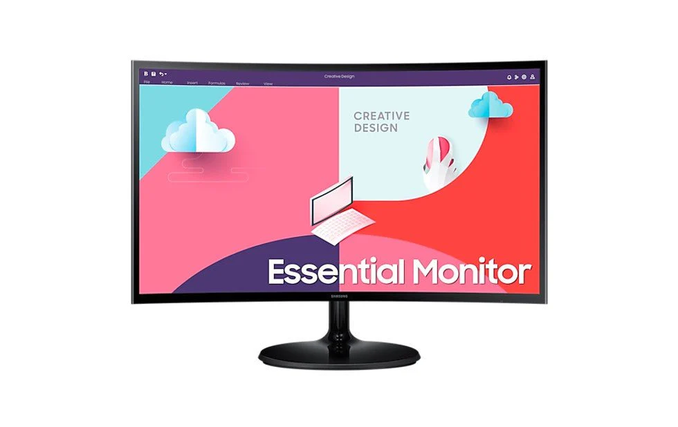 Samsung 27-Inch Essential Curved Monitor S3 S36C