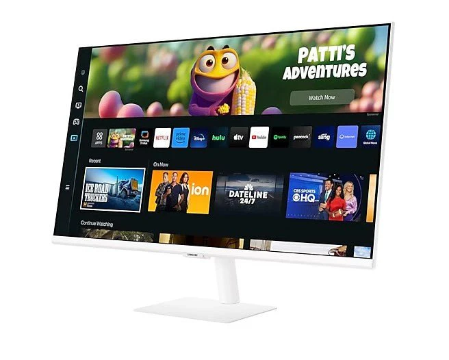 Samsung 27" Smart Monitor M5 White Full HD HDR10 - Image 5